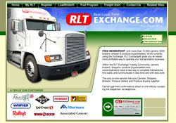 RLT Exchange website design